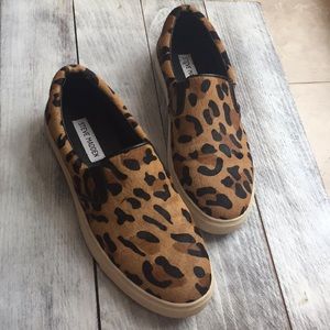 Steve Madden leopard shoes size 8